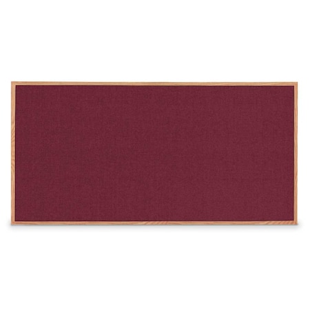 United Visual Products Combo Board, 72"x48", Bronze Frame/White Porcelain & Forbo UVDECORK7248BZ-WHTPORC-FORBO